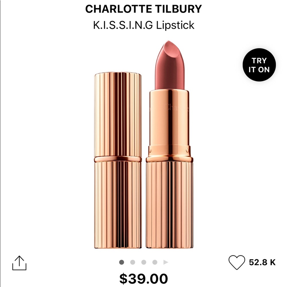 Charlotte tilbury lipstick in stoned rose